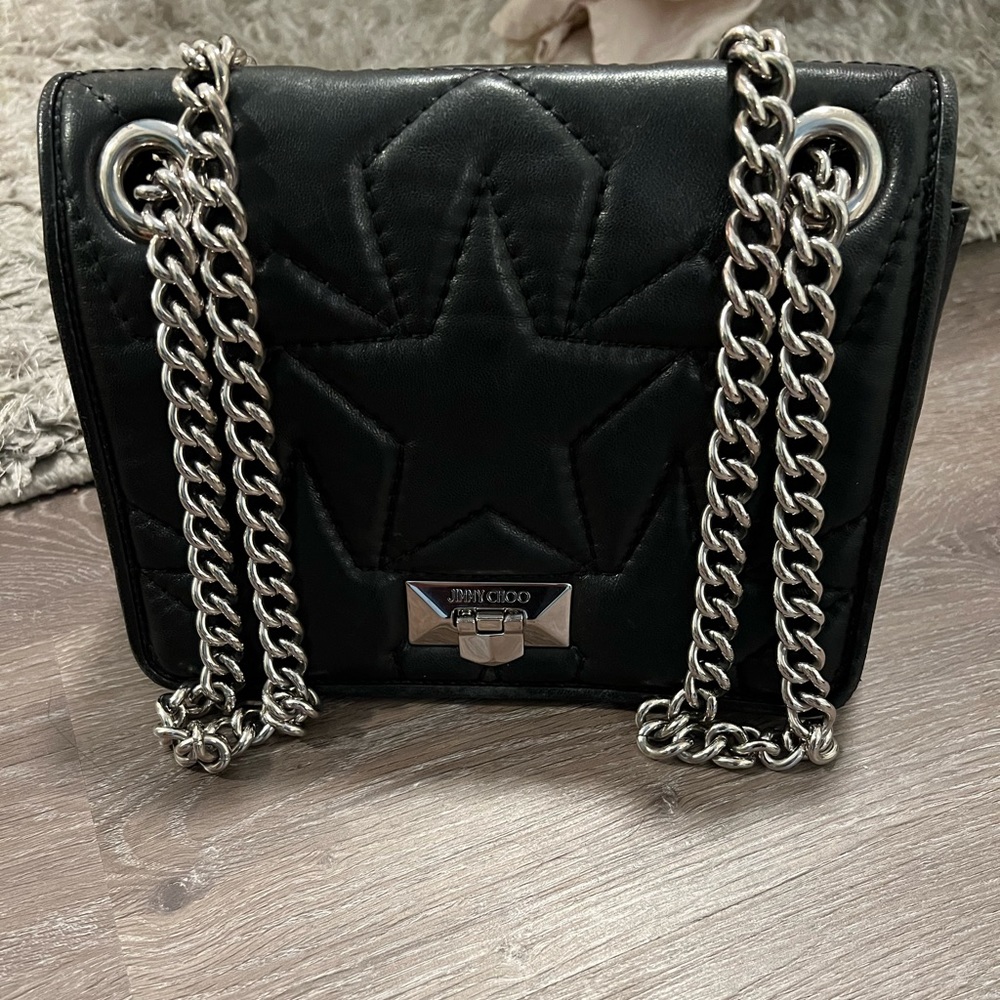 Super cute everyday Heidi Leather Jimmy Choo shoulder bag